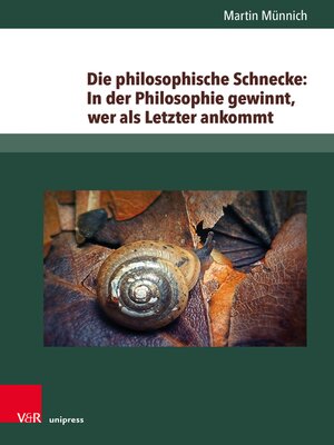 cover image of Die philosophische Schnecke